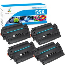 4 Pack CE255X 55X Toner Cartridge Fit For HP LaserJet Enterprise 500 MFP M525dn picture