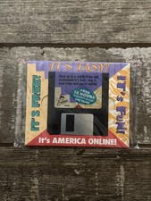 Vintage America Online 1995 Floppy Disk 3.5