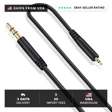 Replacement Audio Cable Cord for Bose Headphones Aux Wire 3.5mm to 2.5mm picture