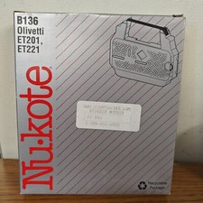 Nukote B136 Replacement Ribbon for Olivetti ET201 ET221 SC183 08-2221-250 picture