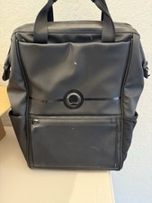 Delsey Black Turenne Backpack with Laptop Sleeve Travel Bag for Work School Work picture