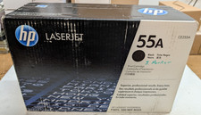 Genuine HP 55A CE255A Black Toner Cartridge P3015 M525 M521 NOS OEM 6000pg picture