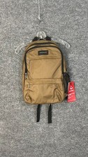 Wolverine 27L Slim Line Laptop Backpack Brown Tough Exterior Nylon Moisture Wick picture
