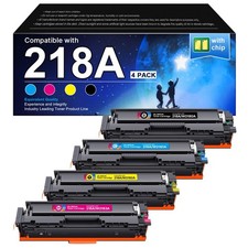 218A Compatible for HP 218A HP 218X Toner Cartridges 4 Pack 3201dw picture