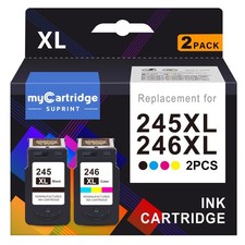 myCartridge SUPRINT 245XL Ink Cartridge PG-245 CL-246 Replacement for Canon I... picture