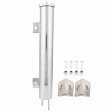 2 X 13in Stainless Steel Radiator Coolant Overflow Tank Universal Car Acce OGRE picture