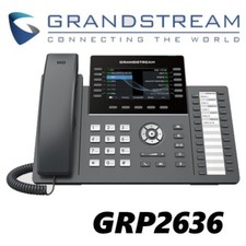 Grandstream GRP2636 12-Line 6 SIP IP Phone Color Screen Dual Gigabit picture