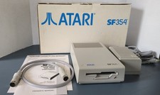 Atari ST SF354, power adapter, I/O cable, box, manual for parts/repair AS IS picture