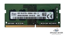 Lot of 2 - SK Hynix HMA851S6DJR6N-XN 4GB 1Rx16 PC4-3200AA DDR4 SODIMM Laptop RAM picture