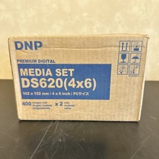 DNP DS620 4x6 4x6 Roll Media set - Paper & Ribbon Kit Total prints 800 - NEW picture
