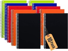 1InTheOffice Wirebound Spiral Memo Books, Pads, 4