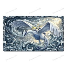 Lugia Jirachi Board Game Pokemon Table Playmat TCG CCG Mat Play Pad Mousepad picture