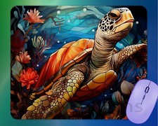 CUTE SEA TURTLE  mouse pad mousepad picture