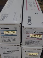 New in box Canon GPR-55L CYMK Toner Cartridge picture