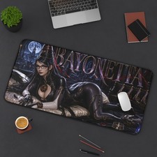 Bayonetta Mouse Pad, XXL Gaming Desk Mat, Umbra Witch Desk Pad picture