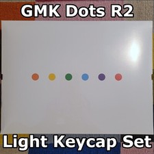 GMK Dots R2 - SEALED LIGHT BASE SET - Double Shot ABS Keycaps For Keyboards picture