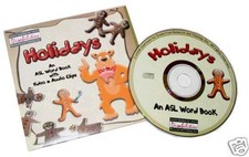 American Sign Language Holidays ASL Word Book & Videos picture