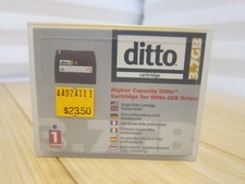 NOS Iomega 3.7GB Higher Capacity Cartridge for Ditto 2GB Drives picture