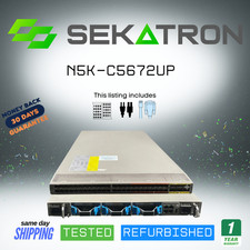 🚀 Cisco Nexus N5K-C5672UP 48× 10GbE SFP+ • 6× 40GbE QSFP+ Data Center Switch ⚡ picture