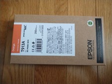 2021 GENUINE EPSON T913A ORANGE INK SURECOLOR SC-P5000 SC-P5070 FACTORY SEALED picture