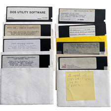 Utilities Software DOS APEX Diagnostics CTEST CPTEST Norton DiskLook NEC PC Tech picture