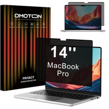 OMOTON Magnetic Privacy Screen for MacBook Pro 14 Inch (2021-2025, M1-M5, Pro... picture