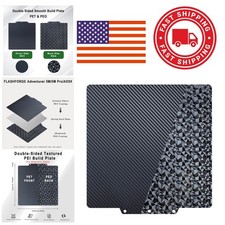 Carbon Fiber PET Build Plate 235x235mm Excellent Adhesion for 3D Printing picture
