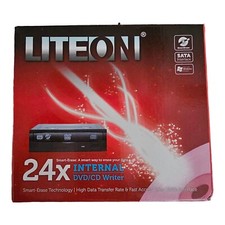 LITEON 24x Internal DVD±RW/CD-RW Drive iHAS324-08 A READ OPEN BOX picture