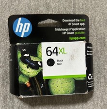 HP 64XL (N9J92AN) Black Ink Cartridge Exp 3/2026 New Sealed picture