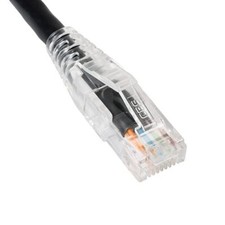 Bulk Lot 100 pcs 10ft Cat6 RJ45 Ethernet Cables Black, Gold Plated, Sealed picture