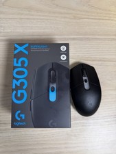 Logitech G305 X SUPERLIGHT Wireless Gaming Mouse Black 44K w/ Box USB-C picture