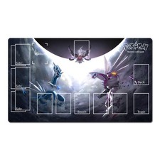 Pokemon Duel Playmat Dialga Palkia Giratina TCG CCG Pad Card Game Mat Mousepad picture
