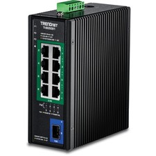 TRENDnet TIBG5091 9-Port 2.5G DIN-Rail PoE++ Switch 10G SFP+ picture