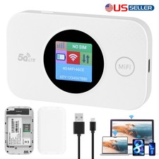 LTE Wireless 5GWiFi Router Mobile Broadband Unlocked Portable LED Modem Hotspot. picture