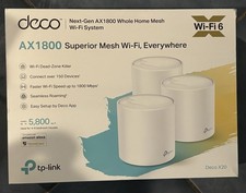 TP-Link Deco X20 AX1800 Whole Home Mesh Wi-Fi 6 System (3-Pack) Complete picture