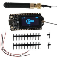 915 MHz ESP32 LoRa 32 V4 Development Board + 915MHz LoRa Antenna for Meshtast... picture