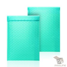 100 pcs Teal Poly Bubble Padded Envelopes Self-Sealing Mailers 6X10 (Inner 6x9) picture