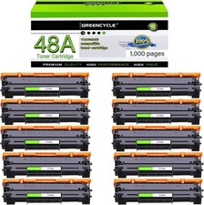 10x CF248A Toner Cartridge Replace for HP LaserJet ink 48a Pro M15w MFP M29w M28 picture