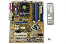 ASUS A8N5X AMD Socket 939 ATX Motherboard w/Bracket & AMD Athlon 64 3800+ 2.4GHz picture