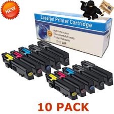 10 PK C2660 Black & Color Toner Set Compatible for Dell C2660dn C2665dnf Printer picture