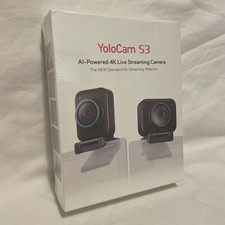 YoloLiv YoloCam S3 4K AI Live Streaming Webcam 1/1.28