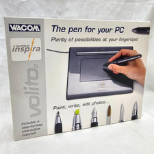 NEW WACOM Volito 2 Inspira CTF-010-B The Pen For Your PC 2005 Paint Write Edit picture
