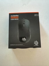 SteelSeries SENSEI [RAW] Rubberized Black 62155 Laser Mouse Brand New In Box  picture