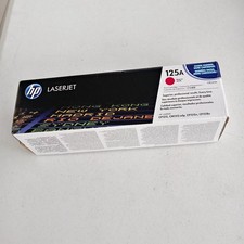 New Genuine HP 125A CB543A Magenta  Toner Cartridge Color LaserJet CP1215 CM1312 picture