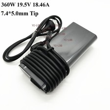 19.5V 18.46A 360W Laptop Charger for Dell Alienware M18 R2 X16 7.4mm Adapter picture