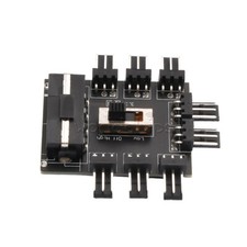 1 to 8 Way Splitter Cooling Fan Hub Power Socket Adapter PWM Governor New picture