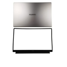 New for Huawei Matebook D15 BOH-WAQ9L WAQ9R Silver LCD Back Cover w/Front Bezel picture
