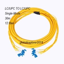 10-50M Fiber Optic Jumper 12 Fiber LC To LC Fan-Out Single-mode Cable Assemblies picture