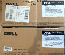 ✨ Lot of 2 NEW SEALED Dell PK492 Black Toner Cartridge 2330d/dn, 2350d/dn ✨ picture