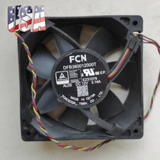 1PCS New FCN 12CM DFB380012000T 12V 3.14A Violent High Air Flow DC Cooling Fan picture